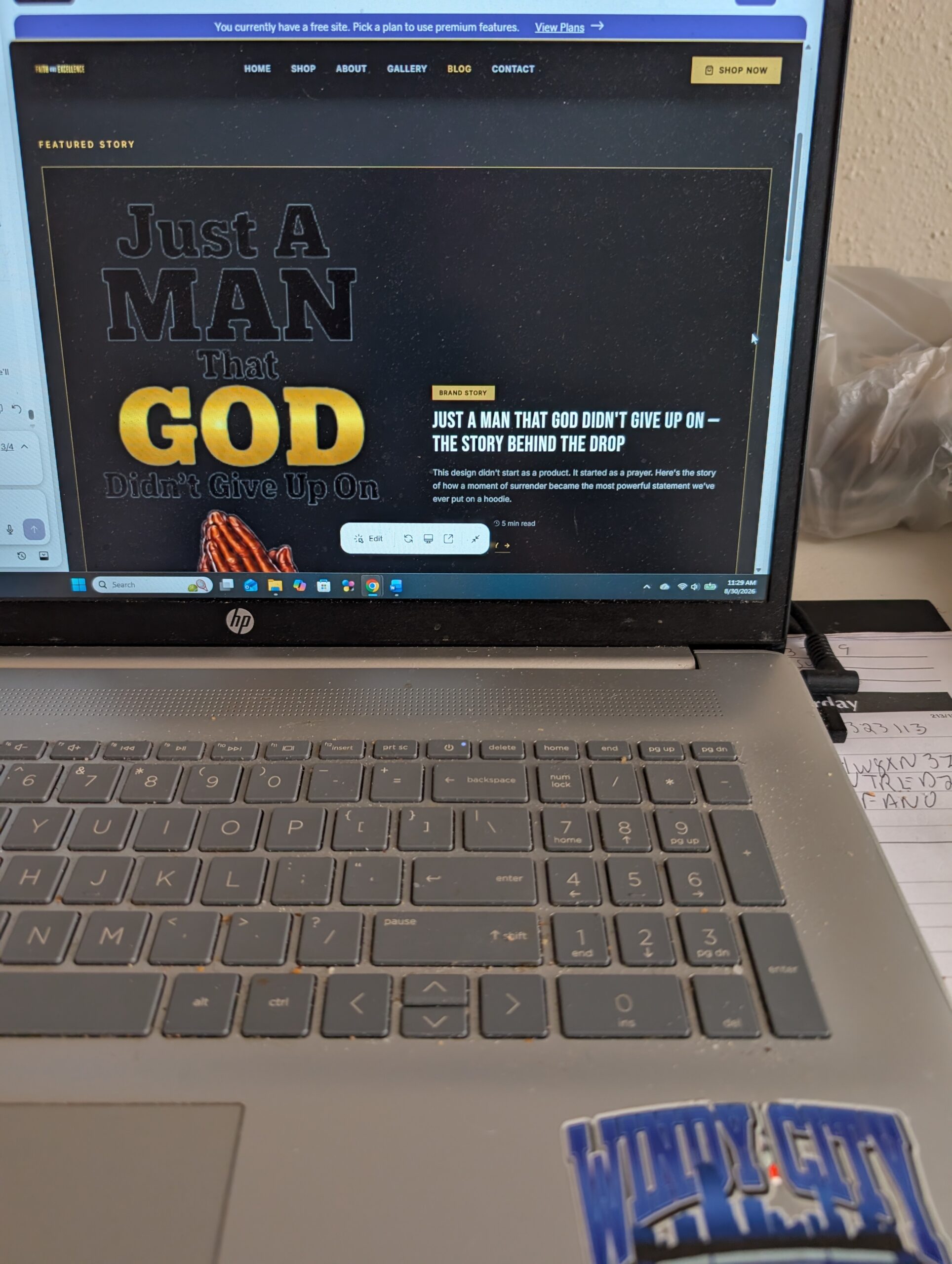 Blog page reference image two